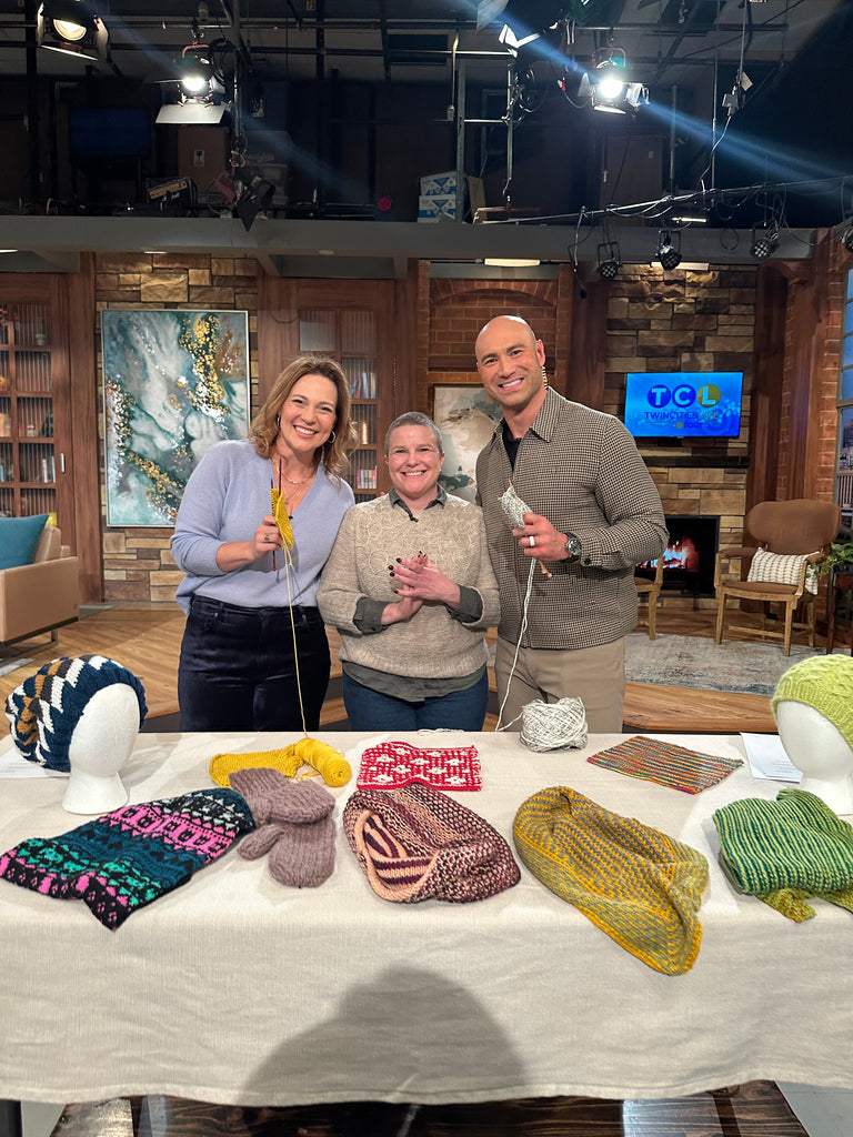 Twin Cities Live knitting