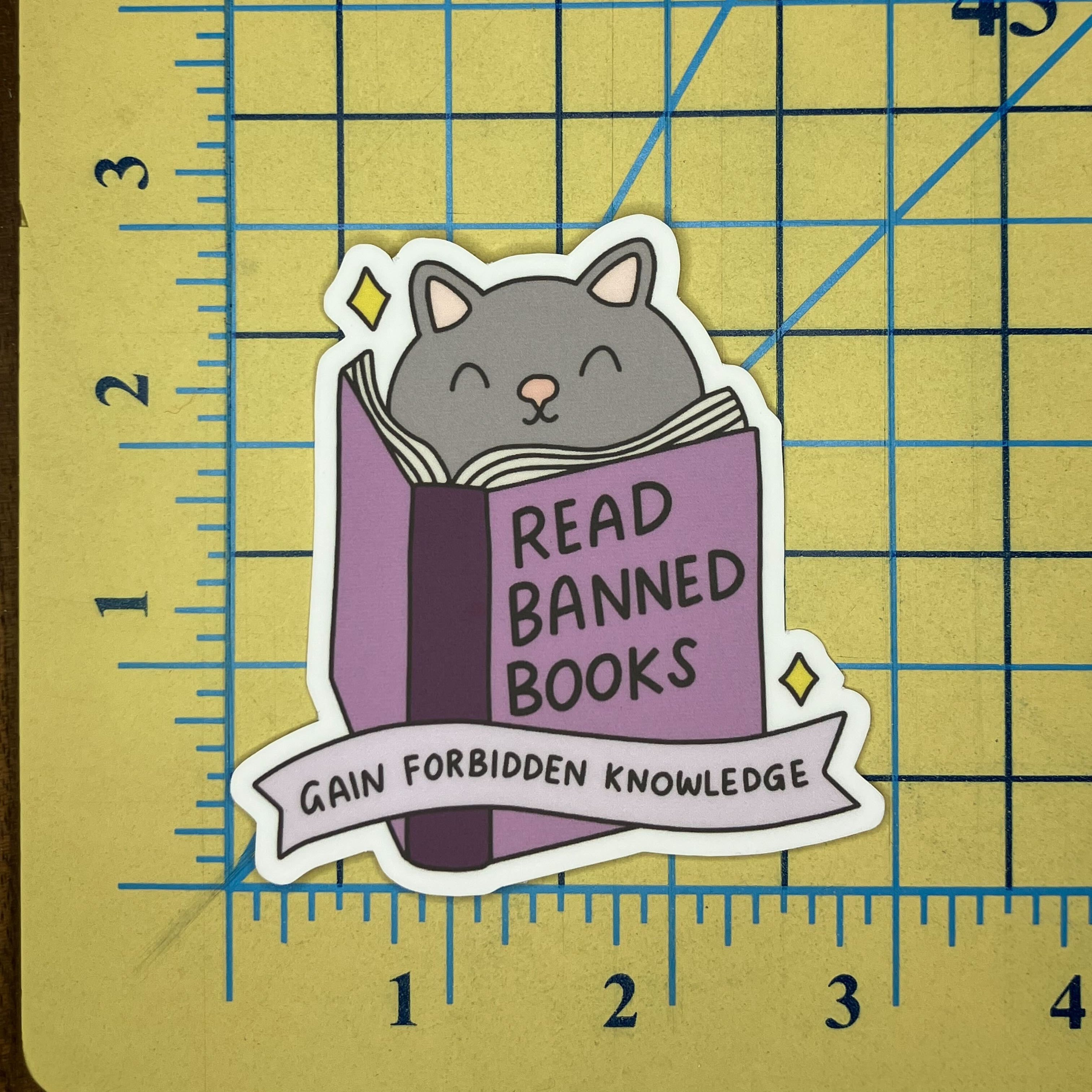 Pre Knowledge Sticker Forbidden Knowledge Sticker – Knit and Bolt