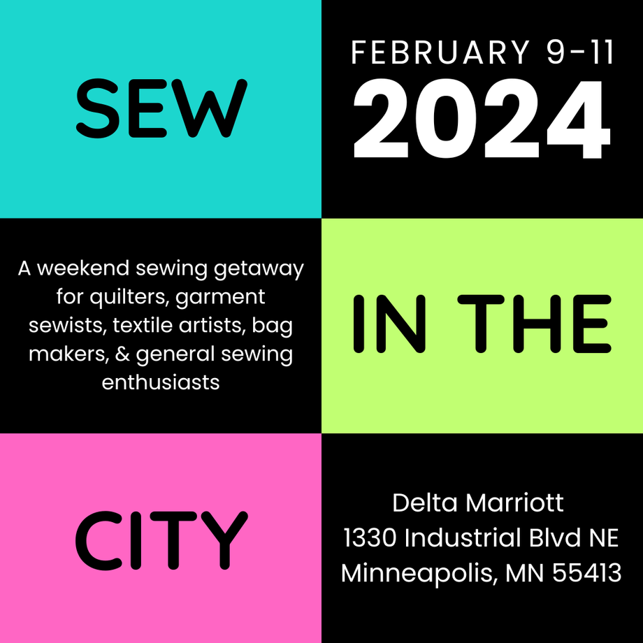 Sew In The City Sewing Retreat - February 9-11, 2024 – Knit and Bolt